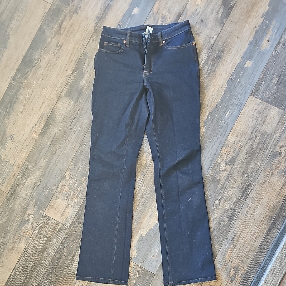 Duluth Trading Co Women's Dark Blue Straight Leg Jeans